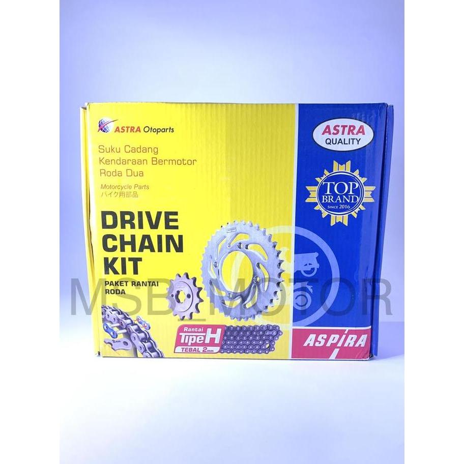 Promo Paket Gear Set ASPIRA K18 HONDA VERZA 150 Diskon