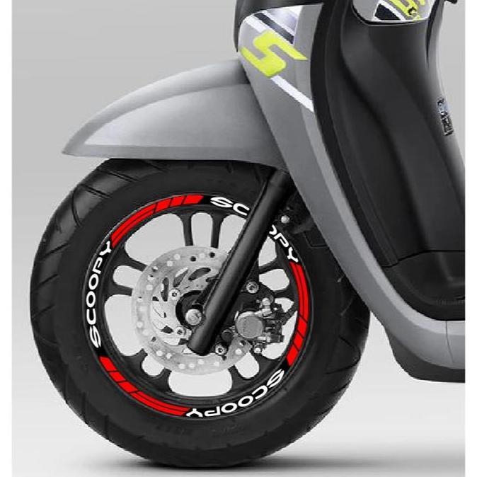 Stiker Velg Ban Scoopy 2020-2023 Stiker Pelek Ban Scoopy 2020-2023