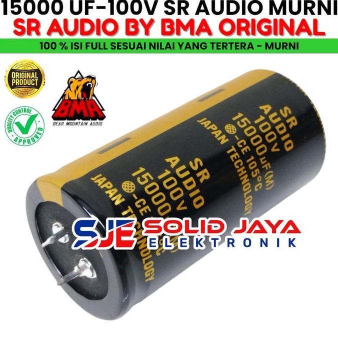 Diterium- Capasitor Elco Sr Audio 15000 Uf 100 V Elko 15000Uf 100V Mikro Asli