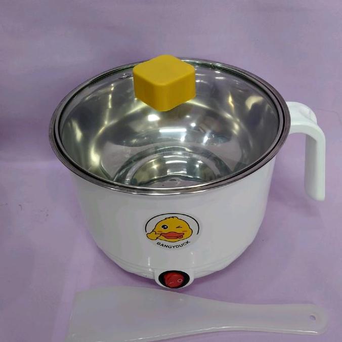 (0042)PANCI Listrik SERBAGUNA  Hemat Listrik 470 Watt Anti Lengket / Elektrik Cooker Multifungsi Put