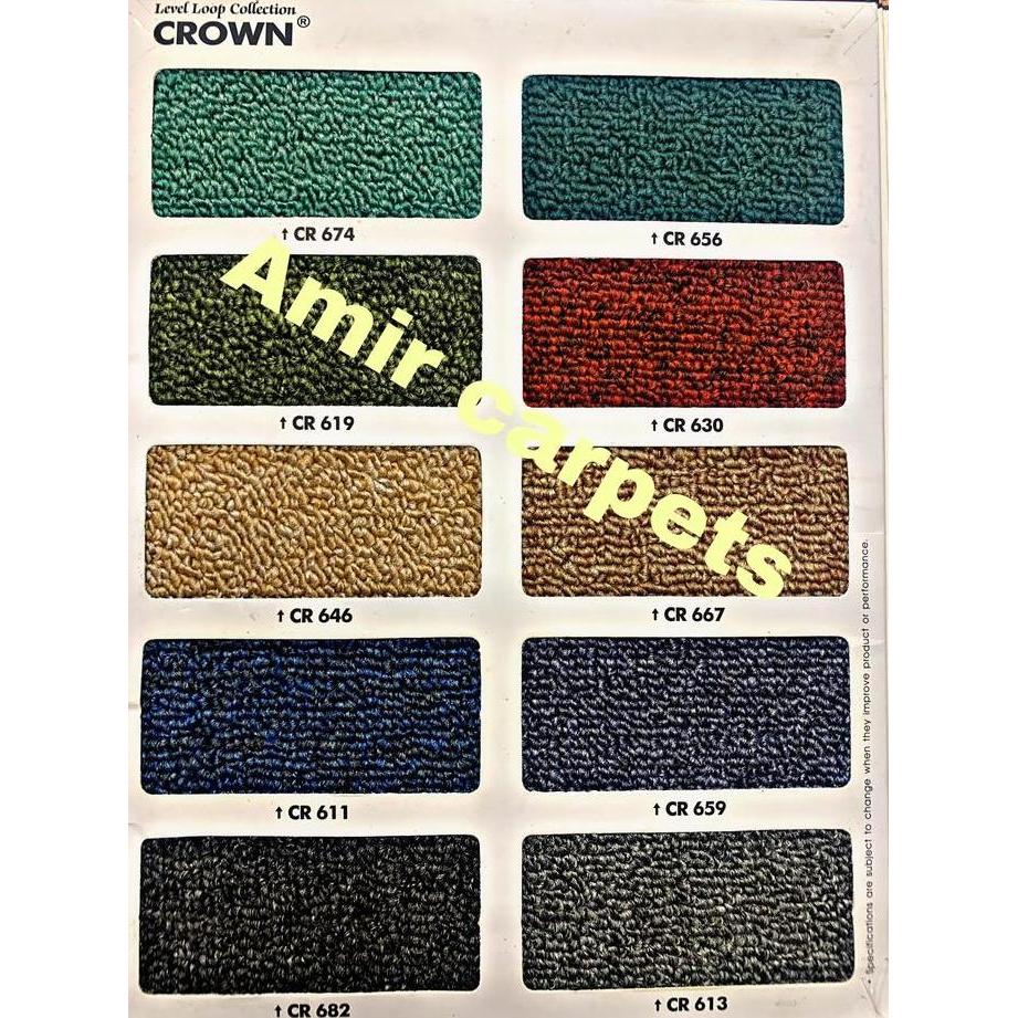 Karpet CROWN Meteran untuk Masjid , Mushola , kantor , Rumah , Lt , dl