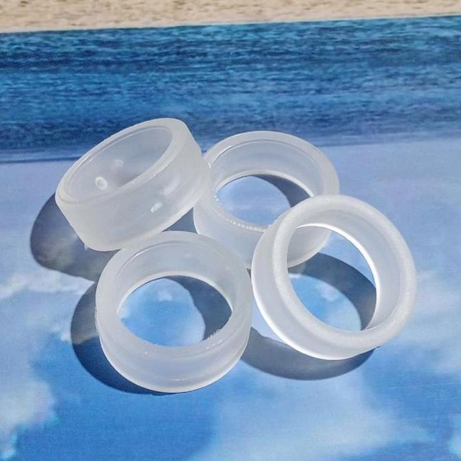 REP TAMIYA 94682 OFFSET TREAD TIRES / BAN HARD MEDIUM CLEAR [ 4PCS ]