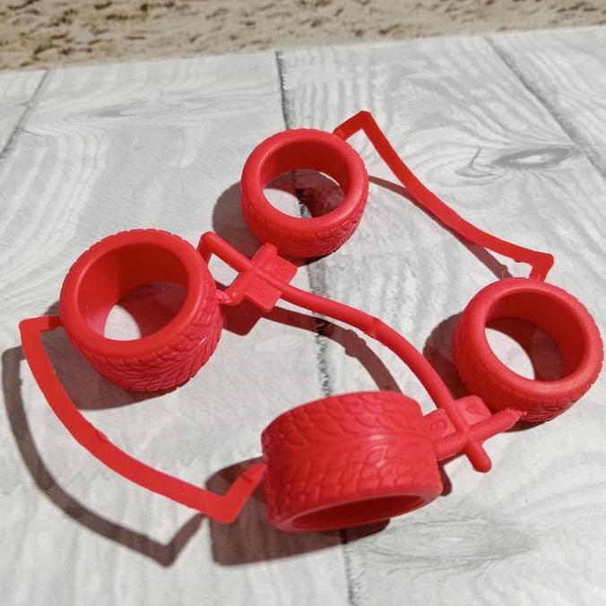 REP TAMIYA BAN SMALL HARD ULIR MERAH / BAN TAMIYA SMALL ULIR MERAH