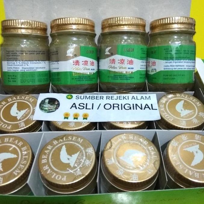 Oksiom- Polar Bear Essential Balm / Balsem Polar Bear / Balsem Cap Beruang