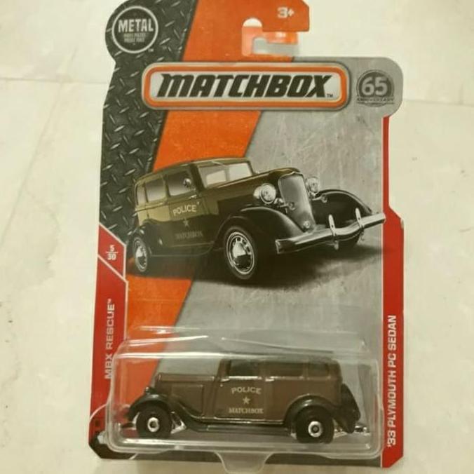 matchbox 33 plymouth pc sedan army