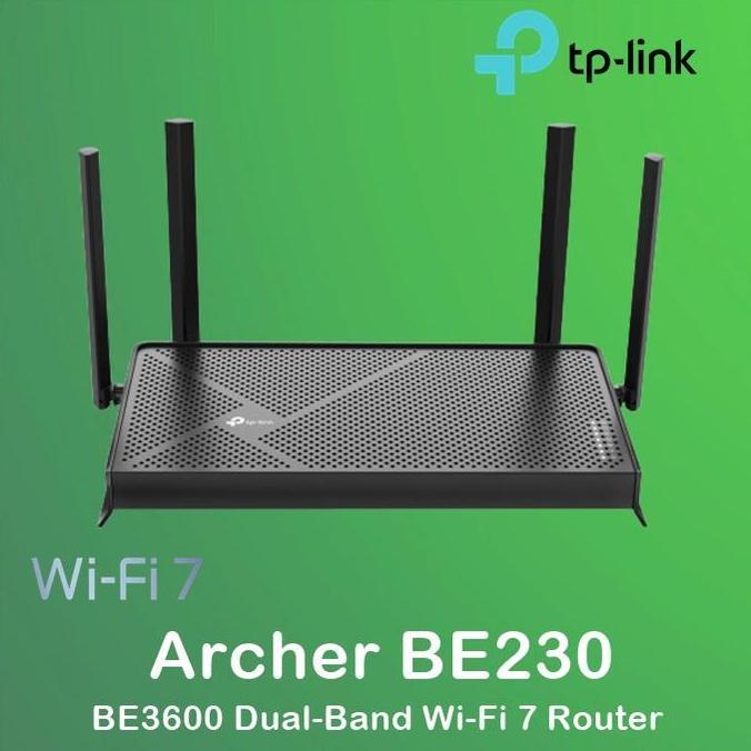 TERLARIS - TP-Link Archer BE230 BE3600 Dual-Band Wi-Fi 7 Router BE 230 BE 3600