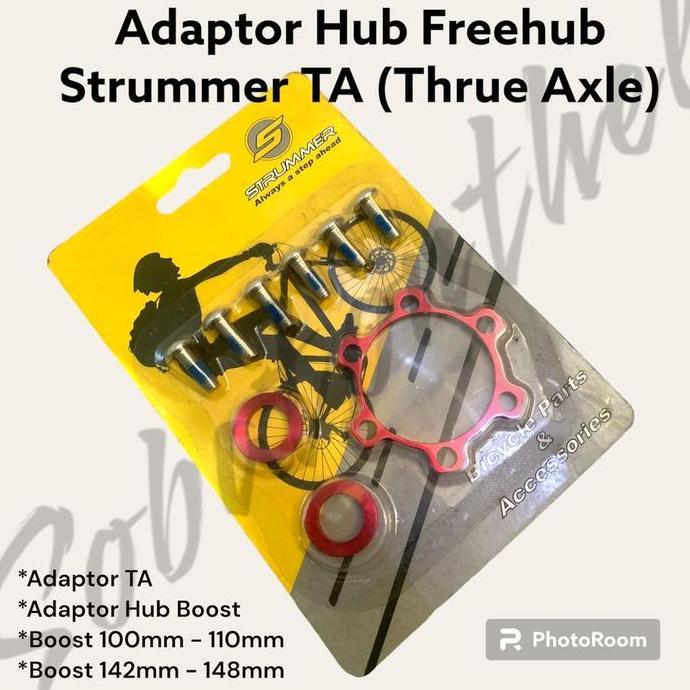 Promo Adaptor Hub Freehub Strummer Boost Thure Axle TA Diskon