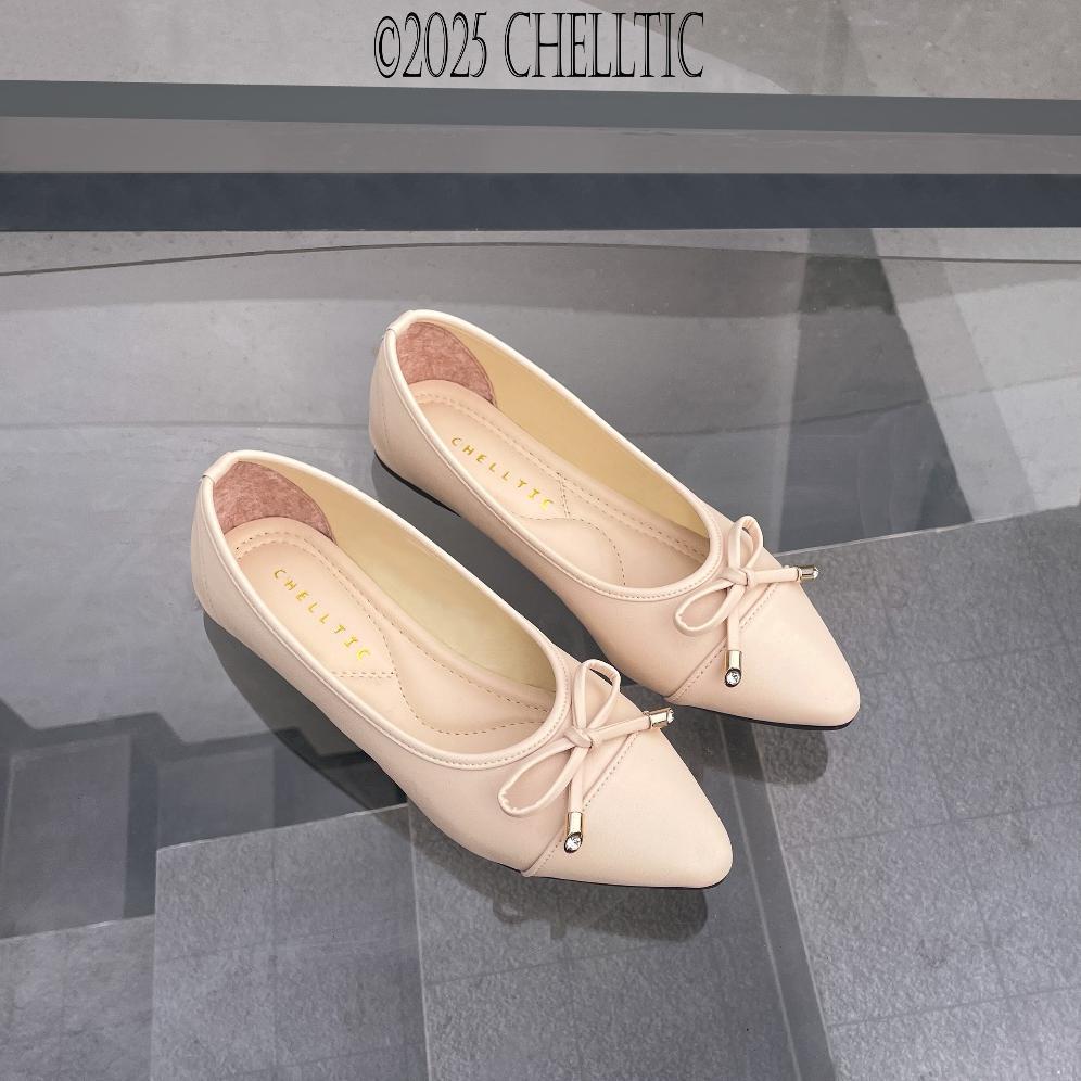 EXCLUSIVE CHELLTIC Sepatu Wanita Flat Shoes Super Empuk | Sepatu balet | Sepatu flatshoes Cewek Kore