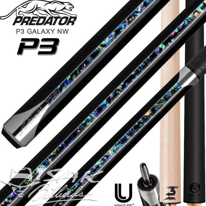 Predator P3 Cue NW - Pool Stick Billiard Bola