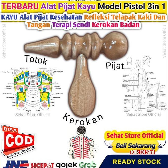 Medivix- Alat Pijat Telapak Kaki Tangan Refleksi Urut Kerokan Masuk Angin Pijet Reflexi Totok Pijit 