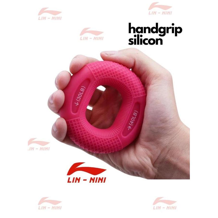 LINNINI Hand Grip Ring Latihan Jari - Alat Olahraga Otot Tangan-Alat Latihan Jari Latihan Cengkram J