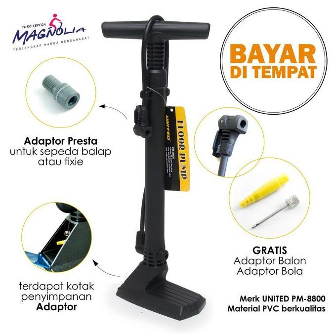 Pompa Sepeda United PM - 8800 - ORIGINAL