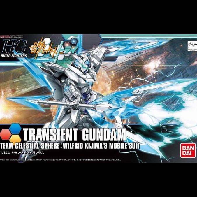 Bandai HG HGBF 1/144 transient gundam,plus stand base