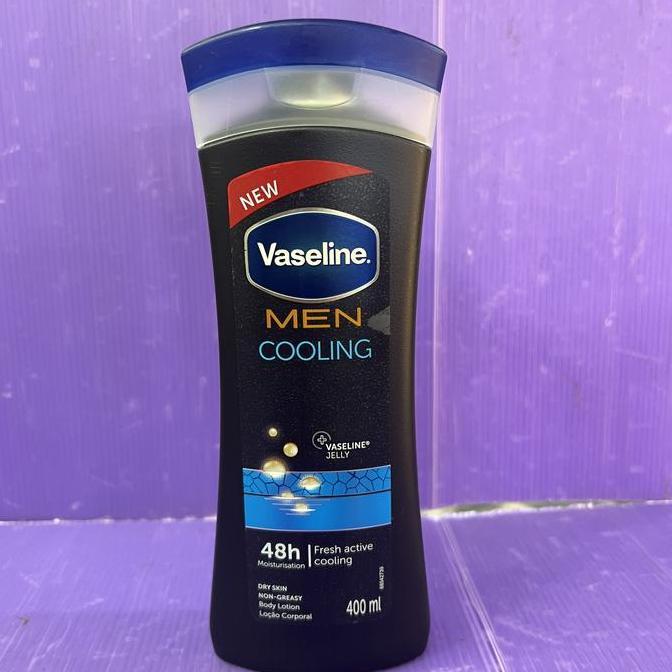 Sale Vaseline Men Body Lotion 400 Ml