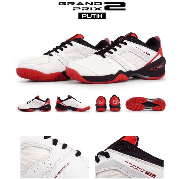 HOT DEALS HI-QUA SEPATU BADMINTON BULUTANGKIS GRAND PRIX 2 - GRANDPRIX BREATHABLE, ANTI SLIP