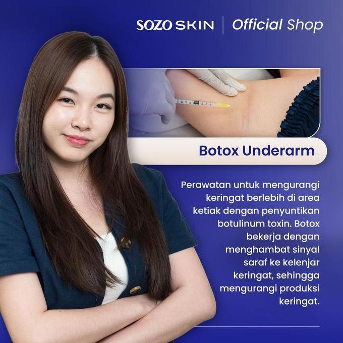 Sale Sozo Skin Botox Underarm 100 Unit