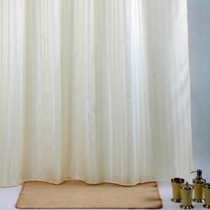 shower curtain 200x200 putih