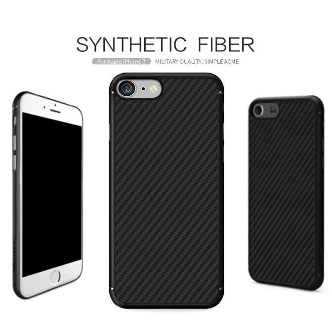 TERBARU - Soft Case Nillkin iPhone 7 Synthetic Fiber Series