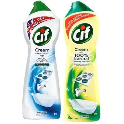 DR" KRIM PEMBERSIH PERALATAN STAINLESS DAPUR SERBAGUNA CIF CREAM 660 GR