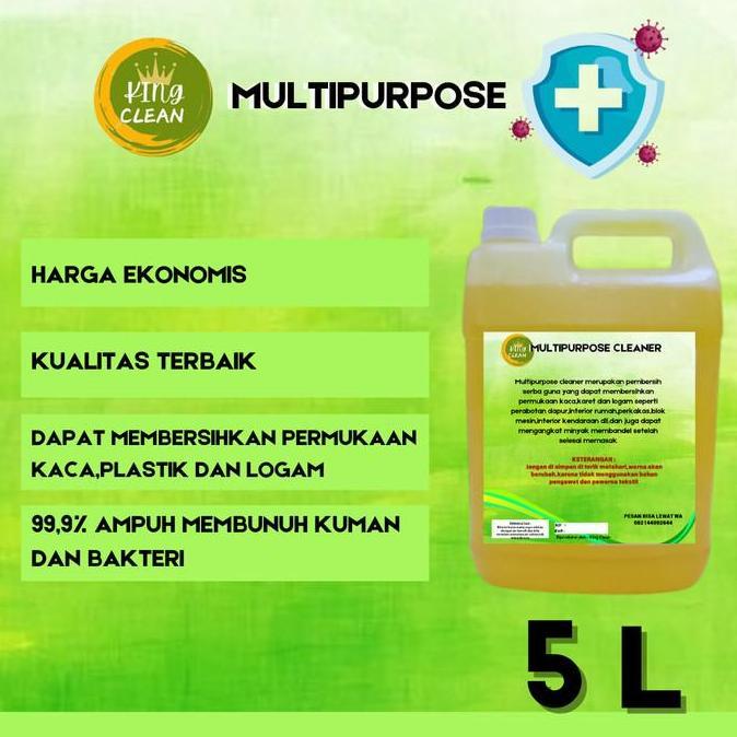Multi Purpose Cleaner/Cairan ajaib HOREKA/5 Liter Pembersih