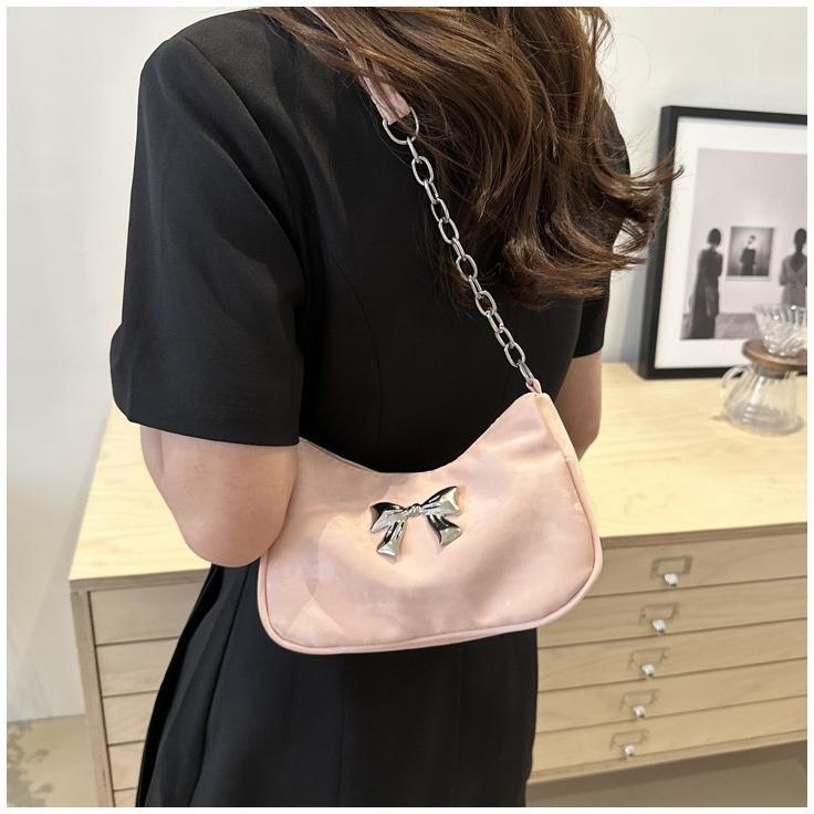 new product tas kupu kupu wanita tas bahu wanita import tas pesta kecil sling bag tas rantai wanita 