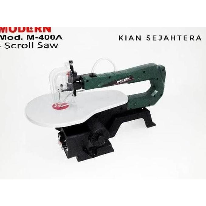 Promo MODERN M-400A Mesin Gergaji Scroll saw - Geraji Pigura Ukir Diskon