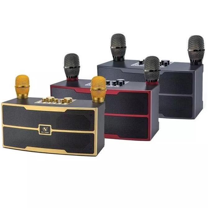 ] Mic Karaoke Bluetooth YS 201 Wireless Karaoke Speaker YSD YS201