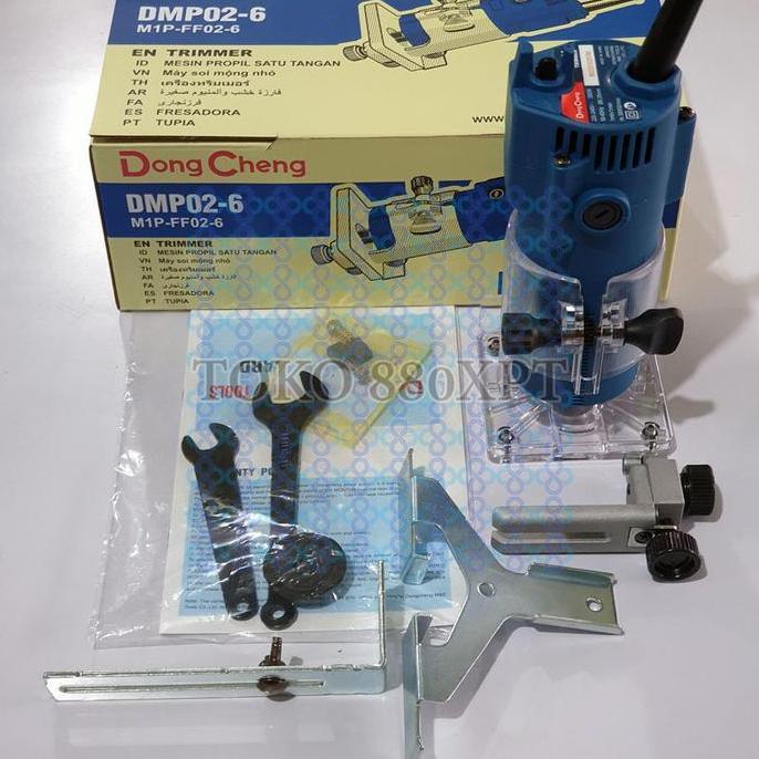 >*>*>*>*] Dongcheng DMP02-6 Sumo SX6600 Mesin Trimmer Profil Router Kecil 6mm (1/4")