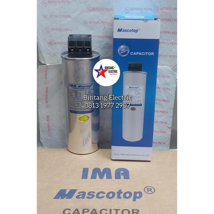 Kapasitor 5Kvar Capasitor Bank 5Kvar 415V 7A IMA Mascotop READY