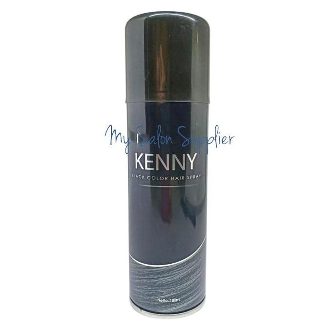 Haircare- Kenny Hair Spray Warna Hitam 180Ml