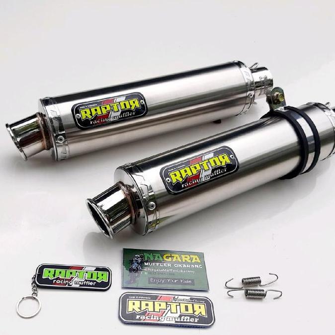 Silincer Racing Stainless 32cm Original Raptor Racing Muffler