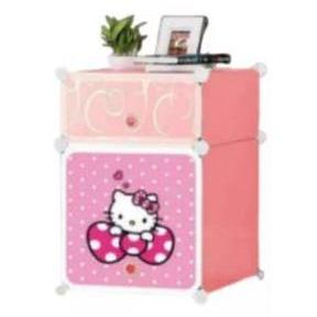 LEMARI MINI KARAKTER/ LEMARI PLASTIK / LEMARI PORTABLE ANTI AIR - HELL