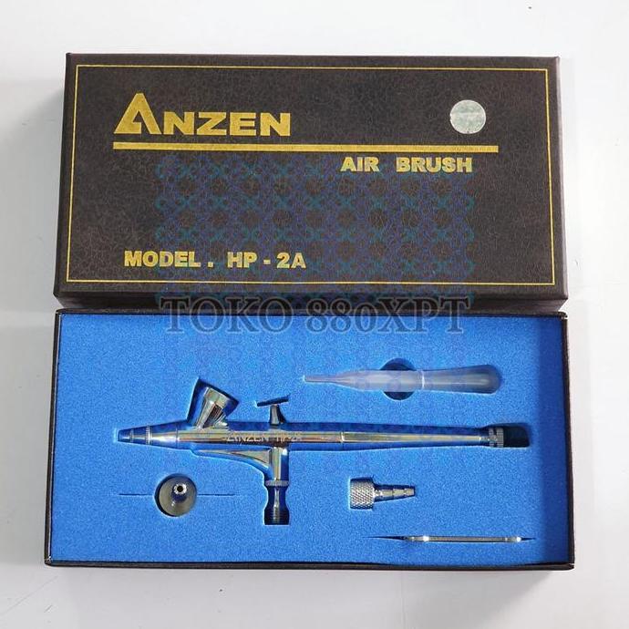 $+$+$+$+] Anzen HP-2A Airbrush Spray Gun Sped Cat Duco Gravity Feed Japan
