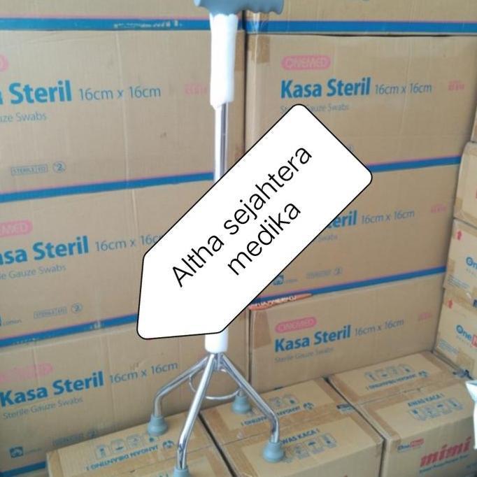 Tongkat bantu jalan kaki 4 & 3/ Tongkat kaki 4,3