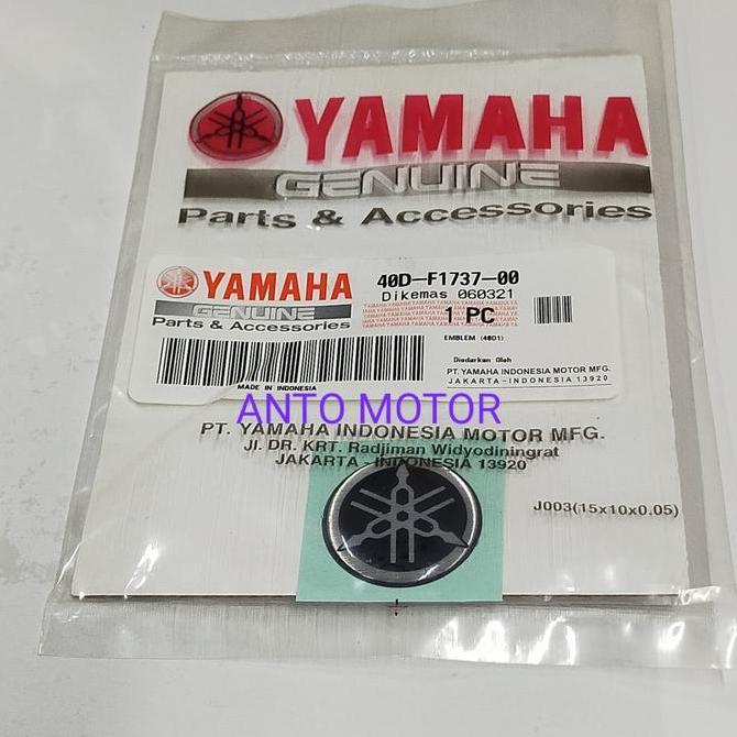 LOGO EMBLEM YAMAHA NMAX NEW 2020 ASLI YAMAHA YGP DISKON