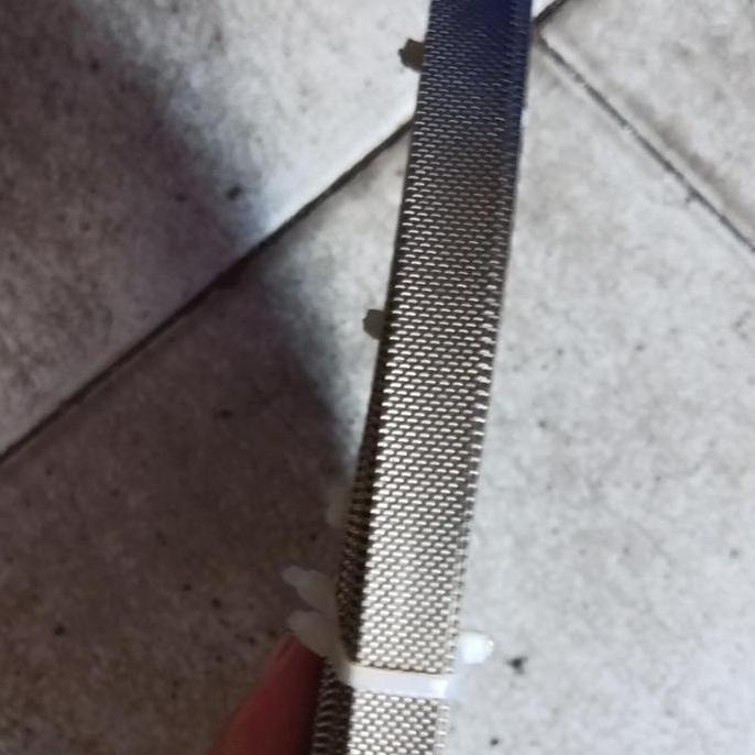 NEW KAWAT NIKELIN MOTIF KEMBANG LEBAR 8mm TEBAL 0,2mm