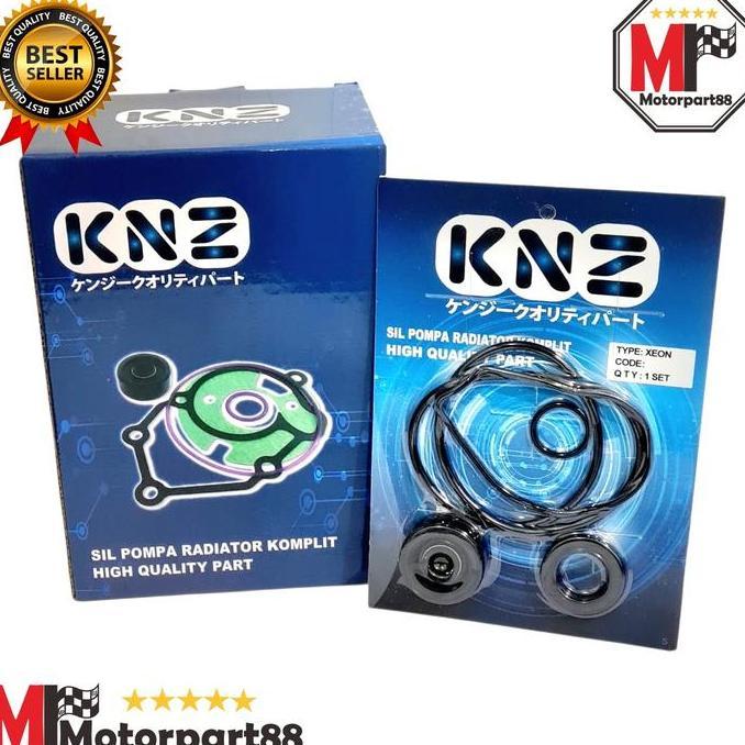 Terbaru SEAL WATER PUMP SIL POMPA AIR RADIATOR + ORING KNZ XEON KARBU XEON RC XEON GT 125 KNZ mot-88