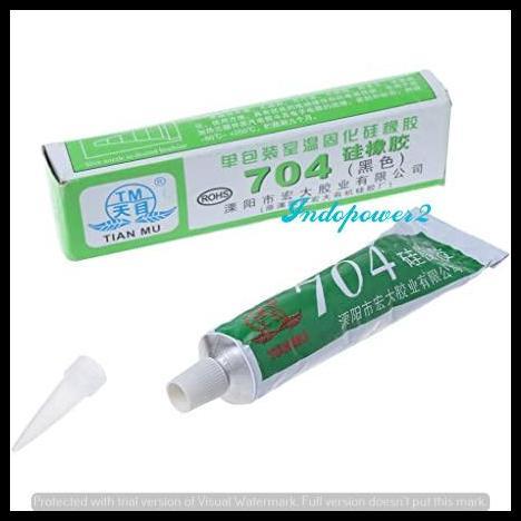 TERBARU LEM TIAN MU 704 PUTIH / THERMAL GLUE + SEALANT SILICONE GREASE TIAN MU