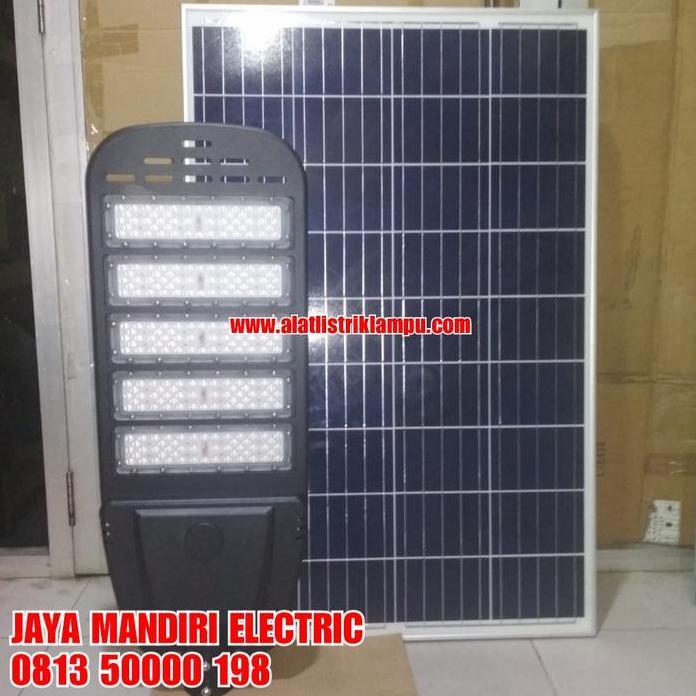 LAMPU JALAN SOLAR LED 100WATT PJU STREET LIGHT SURYA 100W 100 WATT