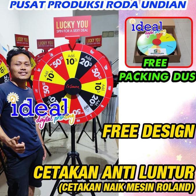 Promo Wheel of fortune / Roda Undian / Roulette / Lucky spin Diskon