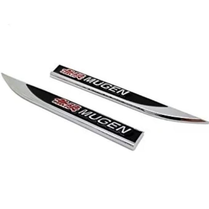 Side Emblem-Side Fender Emblem Samping Logo Mugen Besi Hrv Termurah