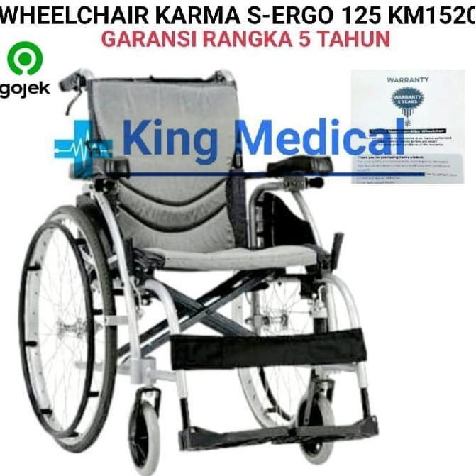 Kursi Roda Karma GS Ergo Lite 125 EuKarma (Khusus Gojek)