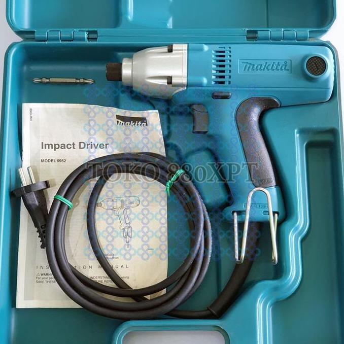 *#*#*#] Mesin Bor Obeng Listrik Impact Driver Makita 6952 Japan