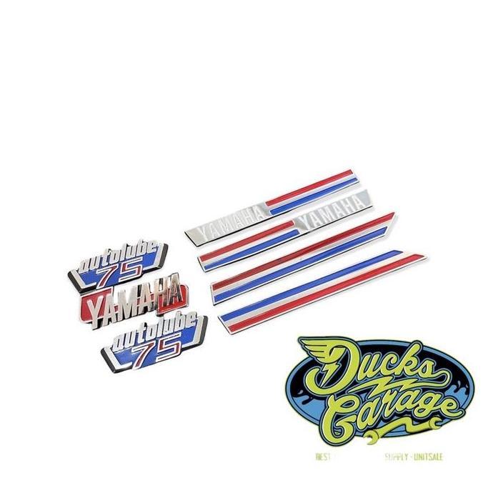 emblem set emblem fullset yamaha v75 v 75 DISKON