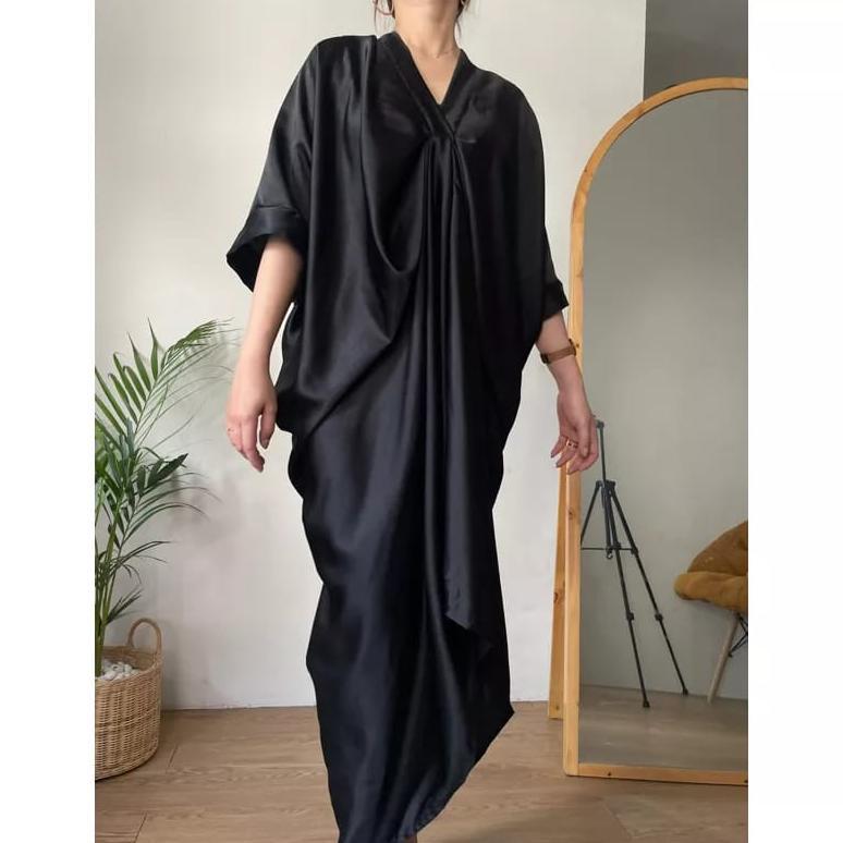 Sale [ NABILA ] FASHION MUSLIM KAFTAN SATIN // ATASAN WANITA // BAJU CASUAL // BAJU MUSLIM KEKINIAN 