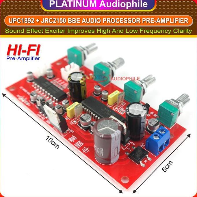 Yoiyoman- Modul Bbe Audio Processor Jrc 2150 Upc 1892 Tone Preamp Sound Effect Treble Bass Bbe-03