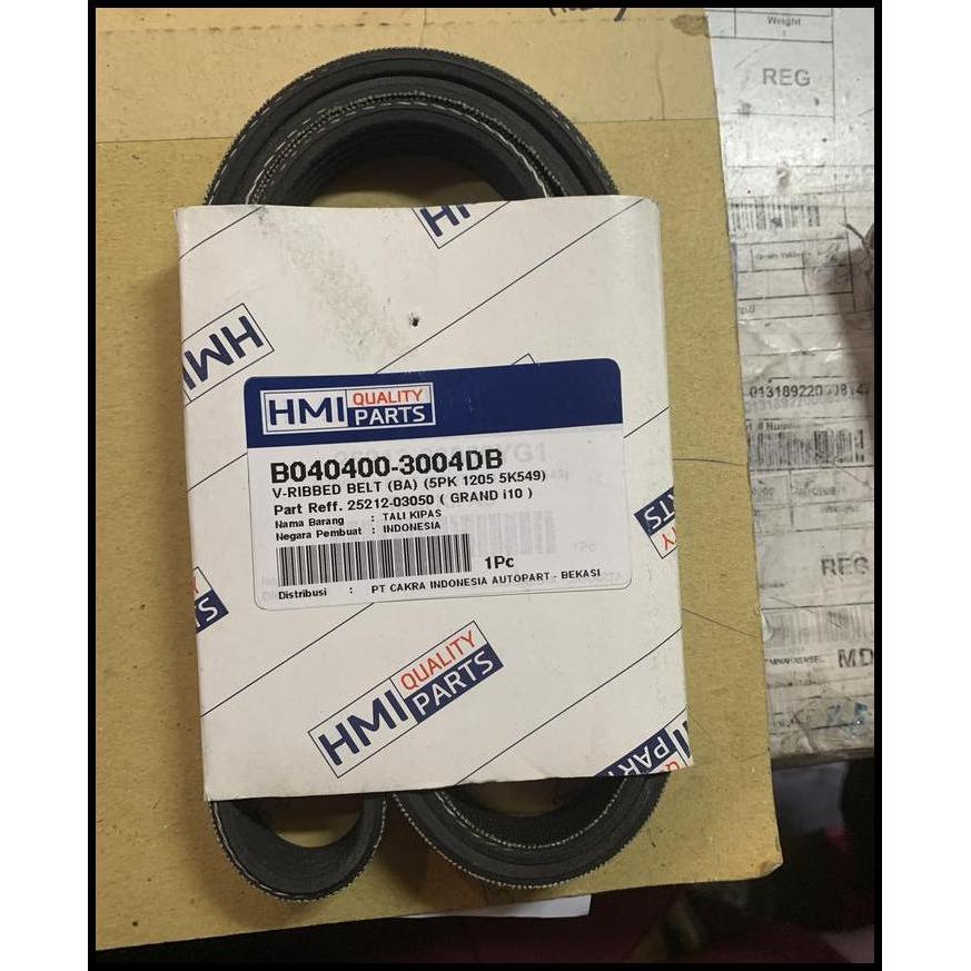 HOT DEAL TALI KIPAS FAN BELT HYUNDAI GRAND I10 5PK 1205