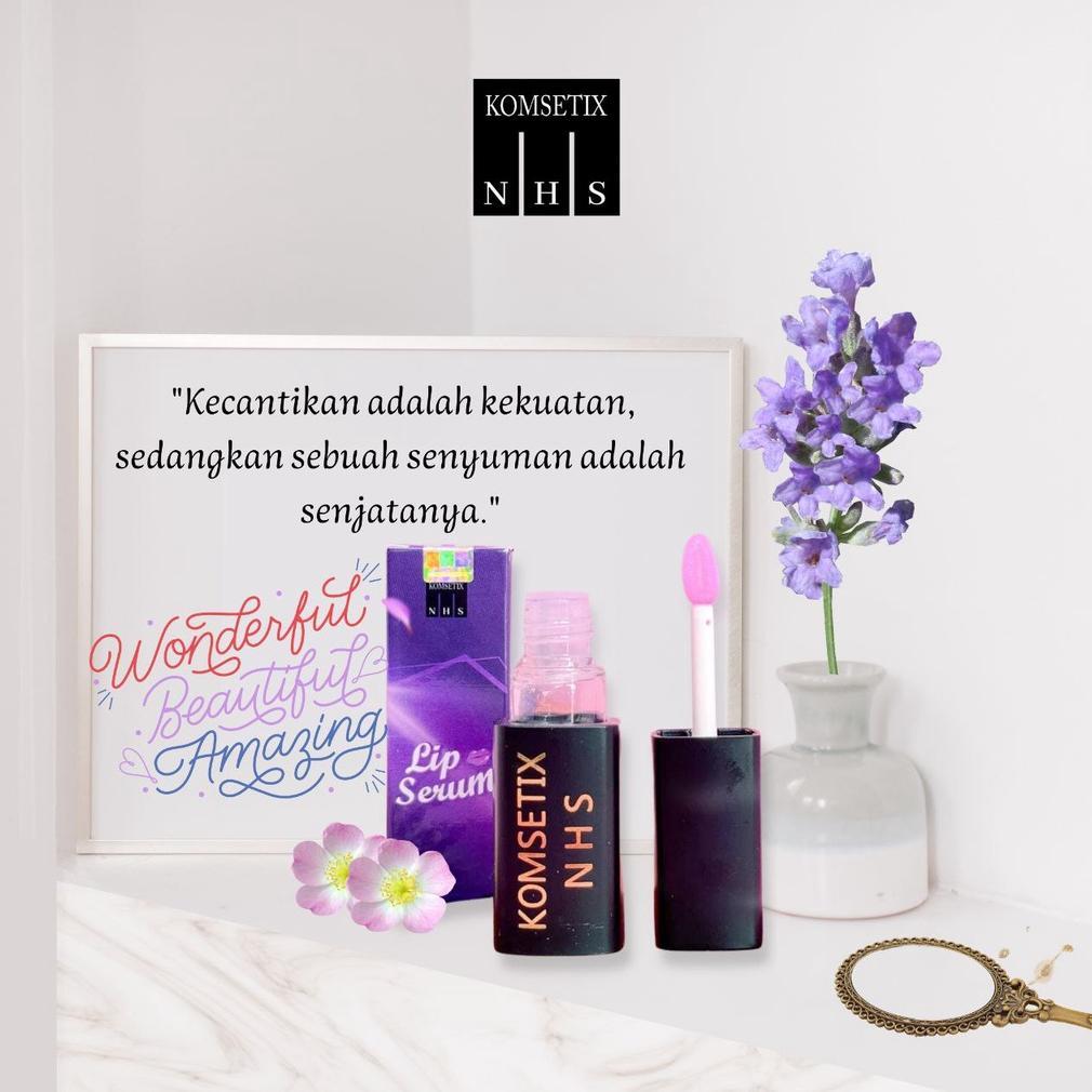 Lip Serum Komsetix NHS 8 ml halal berBPOM (Solusi untuk bibir kering dan pecah-pecah)