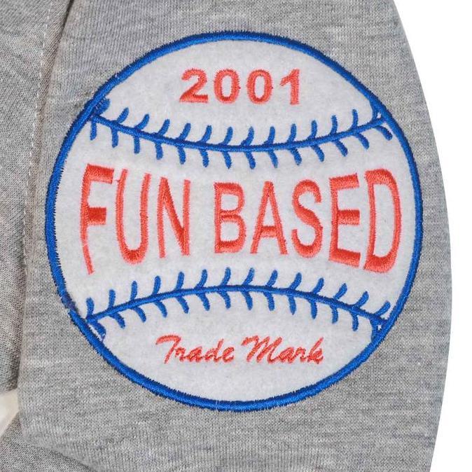 DF266 >> Cosmic Jaket Sweater Hoodie Pria SHEIN Bordir Katun Fleece Nyaman Fit Panjang Casual Crewne