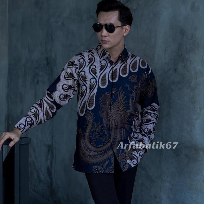 Parang Barong kemeja batik pria katun solo premium lapis tangan panjang dan pendek furing by arfabat